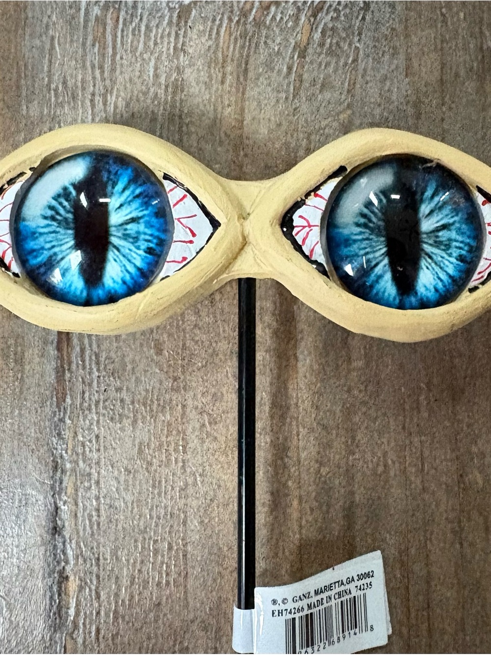 HALLOWEEN Spooky Eyes Plant/Garden Stakes Decor